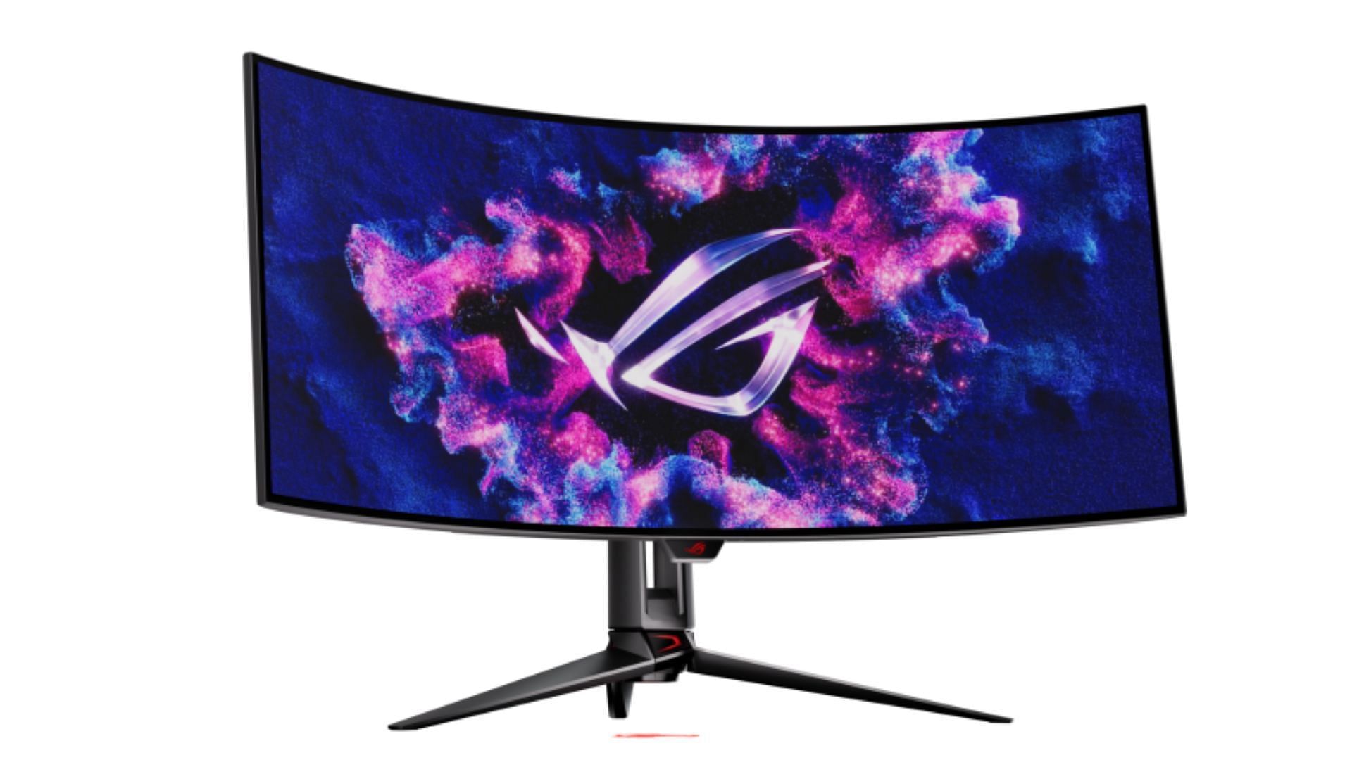 Newegg is offering a solid deal on the ASUS ROG Swift OLED gaming monitor (Image via Asus)